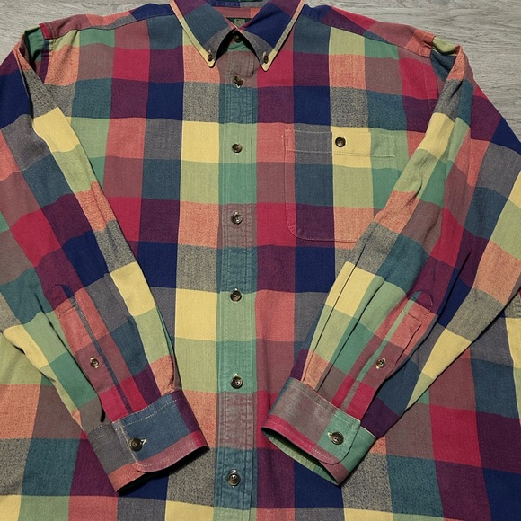 Orvis Multicolor Plaid Men's Shirt - Picture 2 of 5
